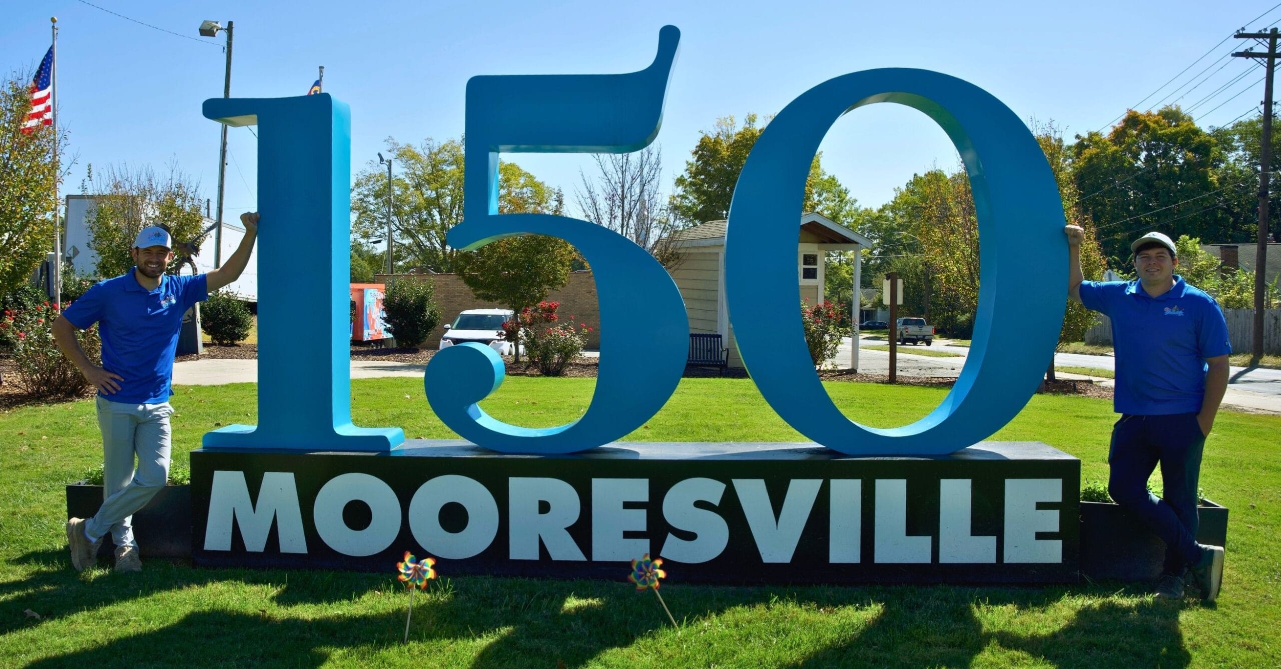 "Bin Daddy truck providing trash bin cleaning services in Mooresville, NC"